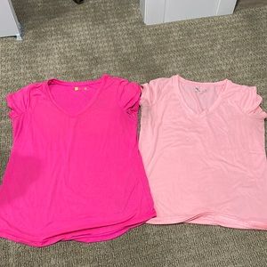 2 xersion large shirts
